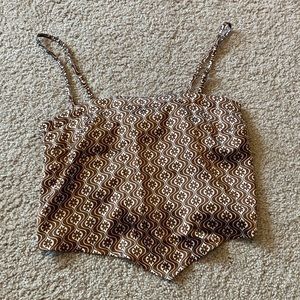 Hollister bandana top